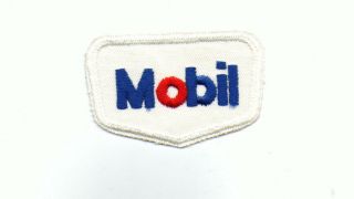 Mobil Gas & Oil Employee Driver Patch 1 - 7/8 X 2 - 7/8 3552