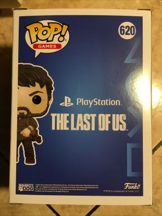 FUNKO POP The Last of Us Joel GameStop Exclusive w/ Cardboard Case 3