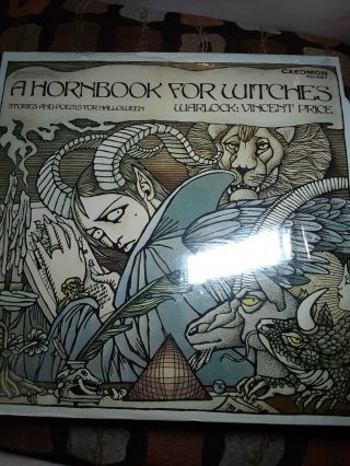 A Hornbook For Witches Nm Lp Warlock Vincent Price Stories And Poems In Shrink