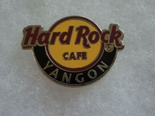 Hard Rock Cafe Pin Yangon Classic Logo Series 3 2017