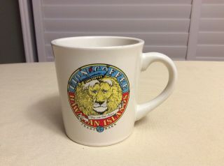 Drink Hawaii’s Lion Coffee Hawaiian Islands Ceramic Mug