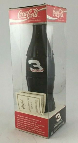 1999 Coca - Cola Dale Earnhardt Coca - Cola Limited Edition Bottle,  Numbered,