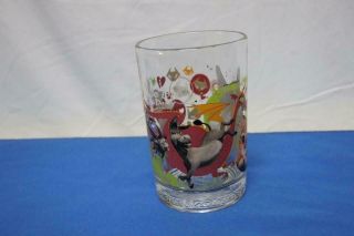Mcdonalds Shrek The Third 2007 Promo Collectors Glass Cup Donkey & Puss In Boots