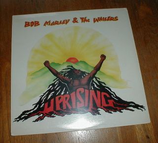 Bob Marley Orig 1980 " Uprising " Lp W Redemption Song Nm -