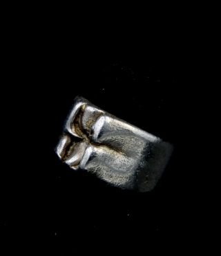 Bjorn Weckstrom For Lapponia Sterling Silver Ring 1971 Finland