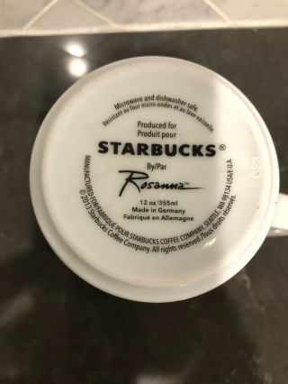 2013 Starbucks Rosanna Argyle Design Coffee Tea Mug Cup Gold 12 oz Germany 3