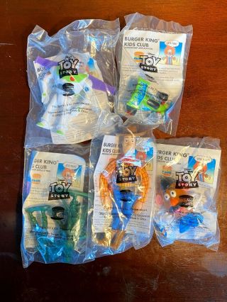 1995 - Burger King Kids Club Toy Story Figures