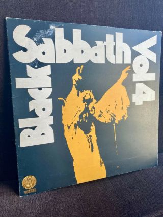 Black Sabbath Vol 4 Vertigo Swirl 1972 21st Press Vinyl