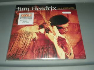 Jimi Hendrix - Live At Woodstock 3 Lp 
