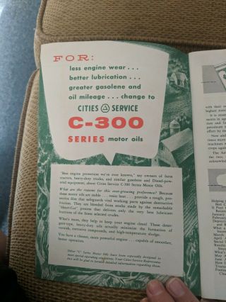 Cities Service 1956 Farm Book & Almanac 2