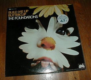 Foundations Orig 1969 " Build Me Up Buttercup " Lp Nm -
