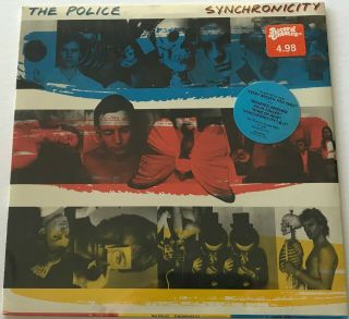 The Police Synchronicity 1983 A&m With Hype Sticker Rare