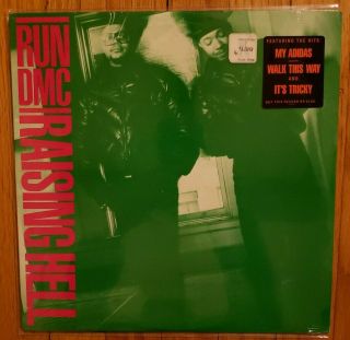 Run Dmc - Raising Hell Lp Vinyl Still Factory Us 1986 Hype