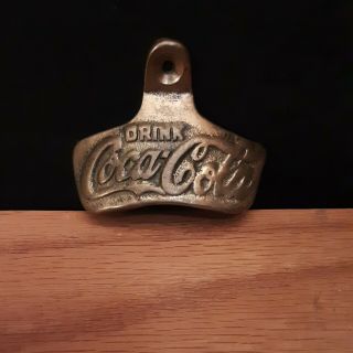 Starr Brass Coca Cola Bottle Opener Wall Mount