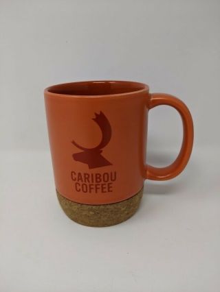 2020 Caribou Coffee 14oz Coffee Mug W/cork Bottom