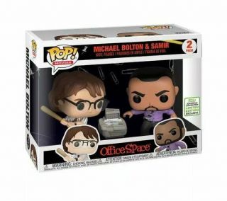 2019 Funko Pop Figure Office Space 2 Pack Michael Bolton Samir Target Excl