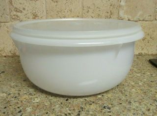 Vintage Tupperware 272 - 3 Sheer Mixing Storage Bowl Container With Lid 230 - 16