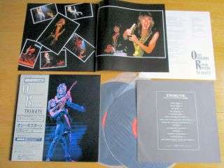 Ozzy Osbourne - Randy Rhoads Tribute Japan Obi Booklet