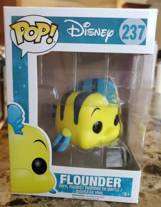 Pop Disney: The Little Mermaid - Flounder Funko Vinyl