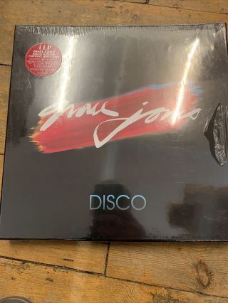 Grace Jones Disco 4 Vinyl Lp Shrinkwrap Damage.