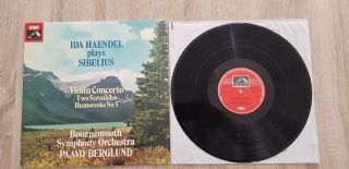 Asd - 3199 B/w 1st Sibelius Violin Conc,  2 Serenades,  Humoreske 5 Ida Haendel Nm