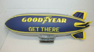 Goodyear Dealers Tire Advertising Inflatable Blimp 30” Holds Air,