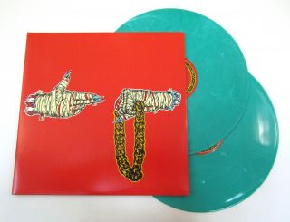 Run The Jewels 2 Lp Teal Green Colored Vinyl,  Posters & Stickers Rap Killer Mike