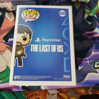 Funko POP Games Exclusive PlayStation The Last of Us Joel Vinyl Figure 620 2