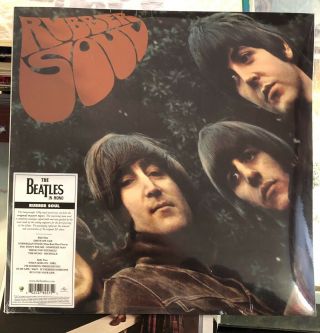 The Beatles Rubber Soul Mono Vinyl Lp Record