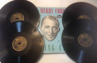 Bing Crosby - Merry Christmas 1947 - 4 X 78 Rpm Set