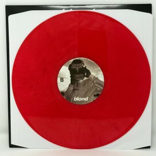 Frank Ocean Blond 2xLP RED Colored Vinyl Record Import Channel Blonde Endless 3