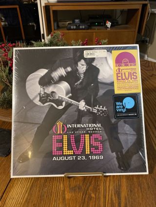 Elvis Presley ‎the International Hotel Las Vegas 2lp Vinyl Rsd 2019