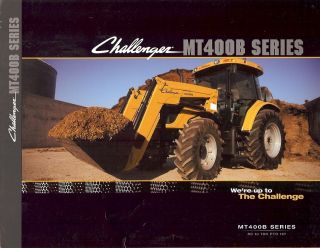 Farm Tractor Brochure - Challenger - Mt400b Series - 2008 (f2764)