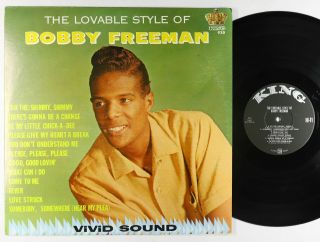 Bobby Freeman - The Lovable Style Of Lp - King No Crown Mono Vg,