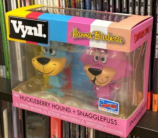 NYCC 2018 Funko VYNL HUCKLEBERRY HOUND & SNAGGLEPUSS Hanna Barbera RARE 2