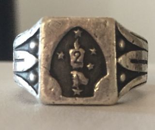 Old Chinese Men’s Silver Ring - Adjusts
