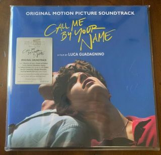 Call Me By Your Name Motion Picture Soundtrack 2xlp Vinyl (black)