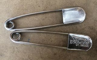 In - N - Out Burger Large Apron Pin X2 (1 Engraved)