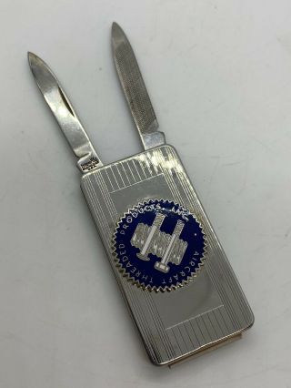 Vintage Aircraft Threaded Products Inc.  Pocket Knife Money Clip by Imperial s2 3