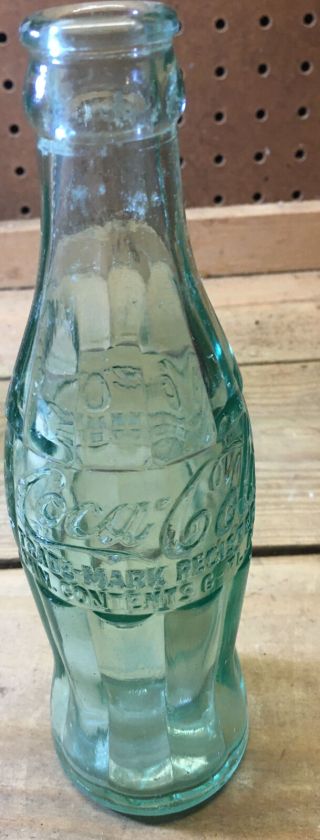 Coca - Cola Bottle Pat.  D - 105529 Coleman,  Texas