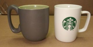 2017 Starbucks White Green Siren Mermaid 10.  8 Oz Coffee Mug Tea Cup 13.  5 Oz Mug