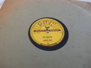 Johnny Cash Get Rhythm / I Walk The Line - Sun 241 - Early Country 78