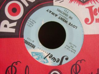 Mint/m - Northern Soul 45 Objectives Love Went Away/oh My Love W/sleeve