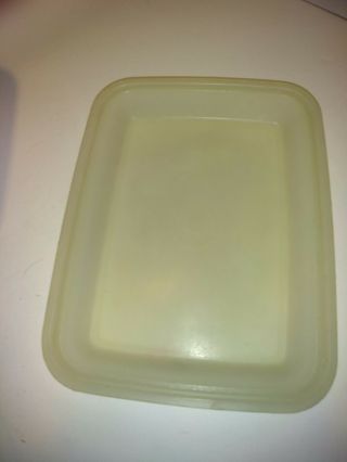 VINTAGE Paprika TUPPERWARE Pack n carry LUNCH BOX with handle sewing crafts 3