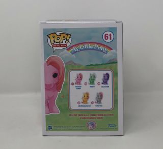 Funko Pop My Little Pony 61 COTTON CANDY Scented GameStop W/ Pop Protector 3