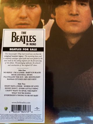 The Beatles In Mono Rare Vinyl Lp Limited Run