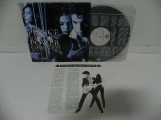 Prince - Diamonds And Pearls 1991 Rare Korea Vinyl Lp W/insert & No Barcode