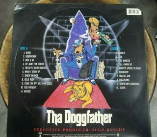 Snoop Doggy Dogg Tha Doggfather Vinyl 2LP OG US 1st Press 1996 VERY RARE 2