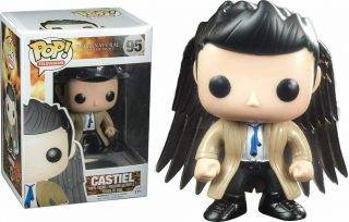 Funko Pop Television Supernatural Castiel With Wings Action Figure Toy 95