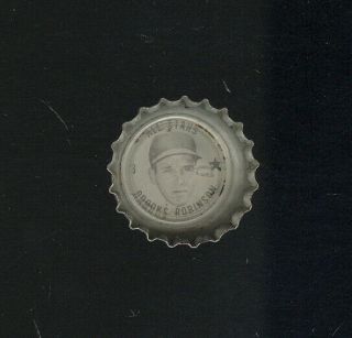 1967 - 8 Sprite Bottle Cap,  Major League Baseball All - Stars - Brooks Robinson